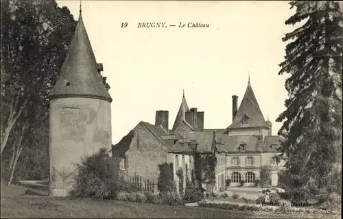 Ak Brugny Marne, Le Chateau