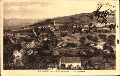 Ak La Croix aux Mines Vosges, Gesamtansicht