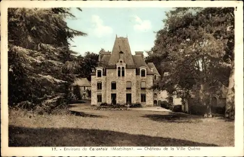 Ak Carentoir Morbihan, Chateau de la Ville Queno