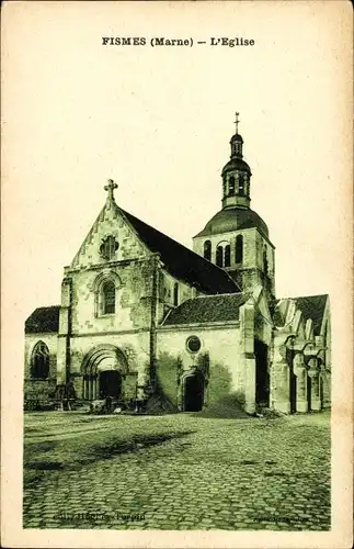 Ak Fismes-Marne, Kirche