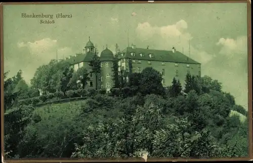 Ak Blankenburg am Harz, Schloss