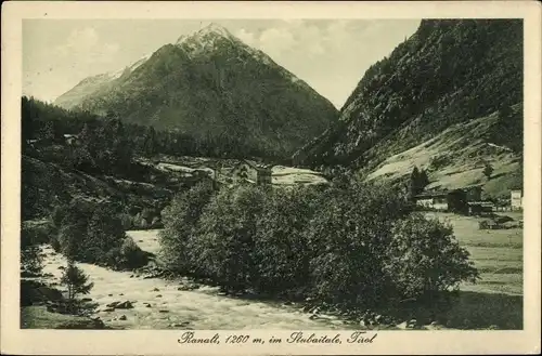 Ak Ranalt Neustift im Stubaital Tirol, Teilansicht