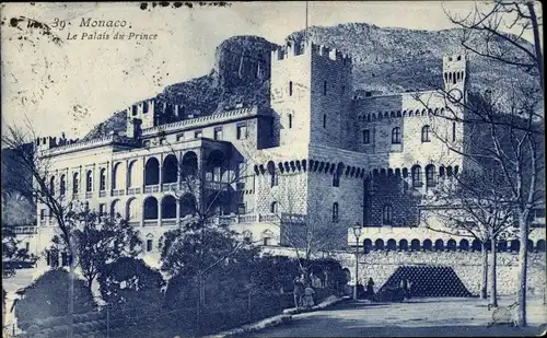 Ak Monte-Carlo Monaco, Fürstenpalast