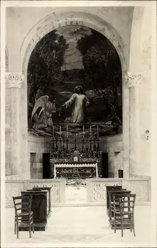 Ak Gethsemane Israel, Kircheninneres, Altar