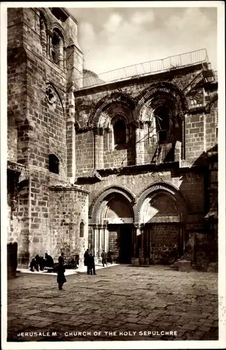 Ak Jerusalem Israel, Grabeskirche