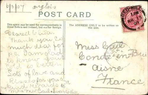 Ak Common London England, Clapham Common