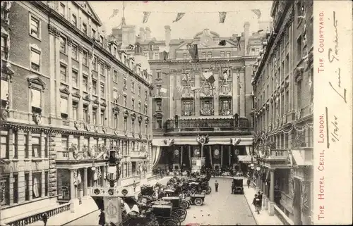 Ak London City England, Hotel Cecil