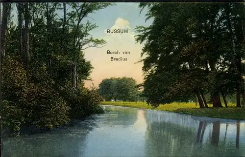 Ak Bussum Nordholland Niederlande, Bosch van Bredius