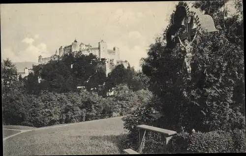 Ak Salzburg in Österreich, Festung Hohensalzburg