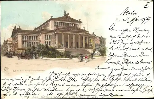 Litho Berlin Mitte, Königliches Schauspielhaus