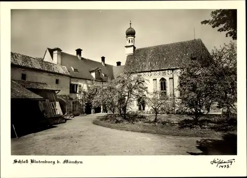 Ak Obermenzing München, Schloss Blutenburg