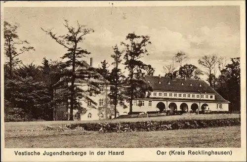 Ak Oer Erkenschwick im Ruhrgebiet, Vestische Jugendherberge, Haard