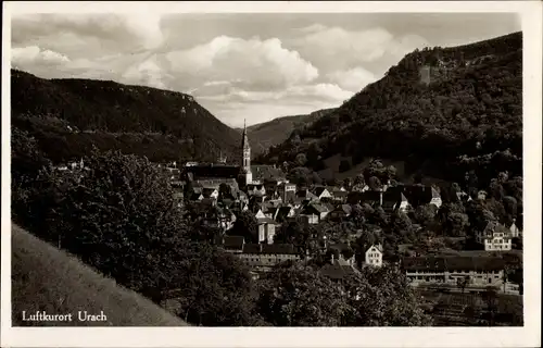 Ak Seeburg Bad Urach in der Schwäbischen Alb, Panorama