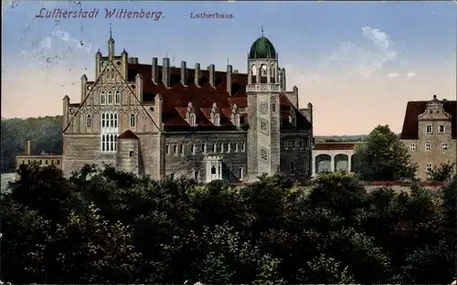 Ak Lutherstadt Wittenberg in Sachsen Anhalt, Lutherhaus