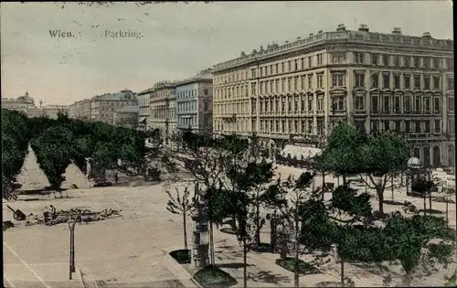 Ak Wien 1 Innere Stadt, Parkring