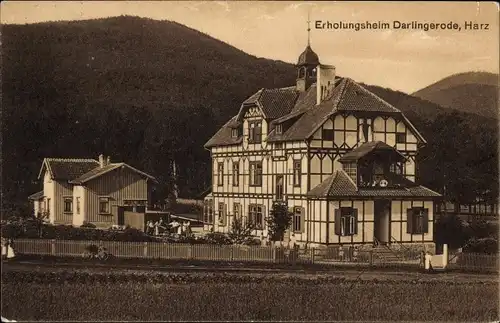 Ak Darlingerode Ilsenburg im Harz, Erholungsheim