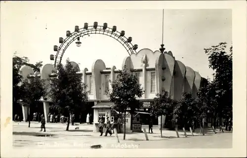 Ak Wien 2, Prater, Riesenrad, Autobahn