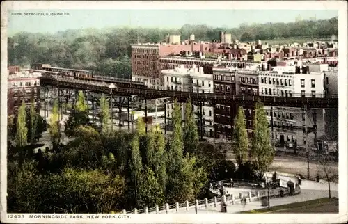 Ak New York City USA, Morningside Park