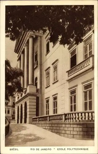 Ak Rio de Janeiro Brasilien, Ecole Polytechnique