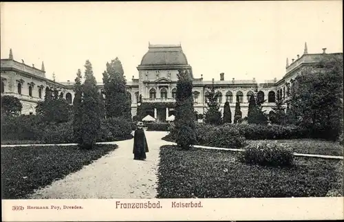 Ak Františkovy Lázně Franzensbad Region Karlsbad, Kaiserbad