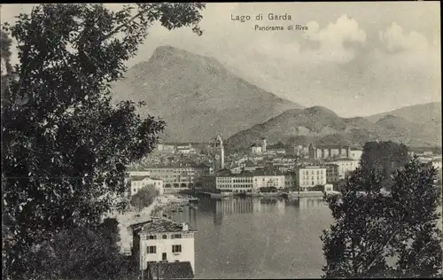 Ak Riva del Garda Südtirol, Totalansicht