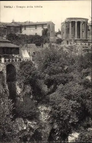 Ak Tivoli Lazio, Tempio della Sibilla