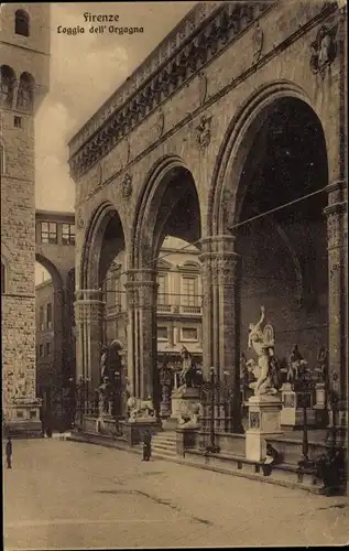 Ak Firenze Florenz Toscana, Loggia dell'Orgagna