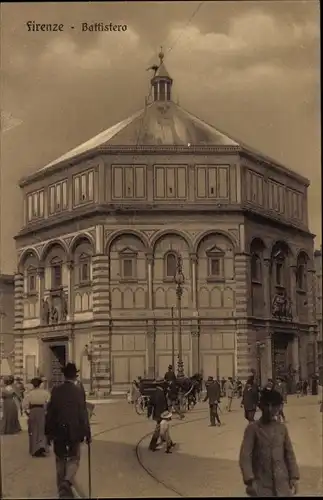 Ak Firenze Florenz Toscana, Battistero