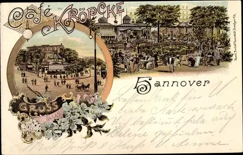 Litho Hannover in Niedersachsen, Cafe Kröpcke