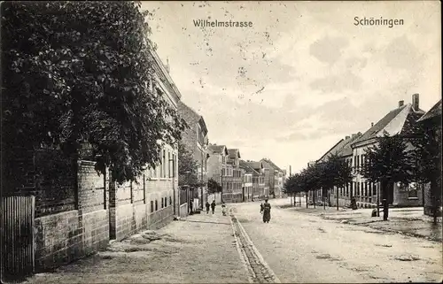 Ak Schöningen am Elm, Wilhelmstraße