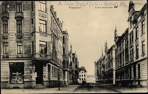 Ak Heppens Wilhelmshaven, Friederikenstraße
