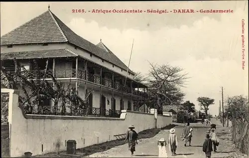 Ak Dakar Senegal, Afrique Occidentale, Gendarmerie