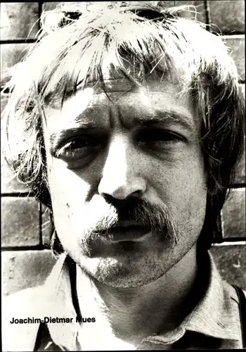 Ak Schauspieler Joachim-Dietmar Mues, Portrait, Autogramm