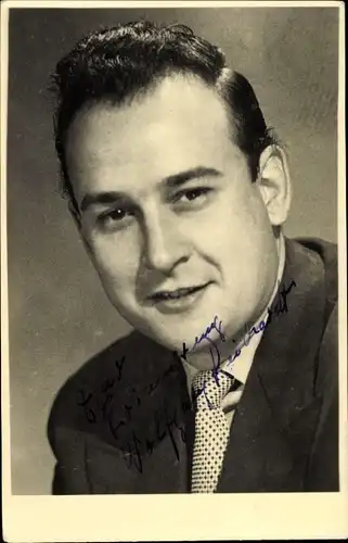 Foto Journalist Wolfgang Reichardt, Portrait, Autogramm