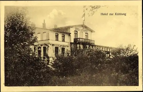 Ak Ostseebad Brunshaupten Kühlungsborn, Hotel zur Kühlung