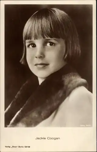 Ak Schauspieler Jackie Coogan, Kinderportrait