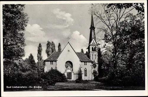 Ak Bad Liebenstein im Thüringer Wald, Evangelische Kirche