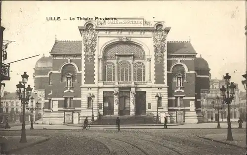 Ak Lille Nord, Das provisorische Theater