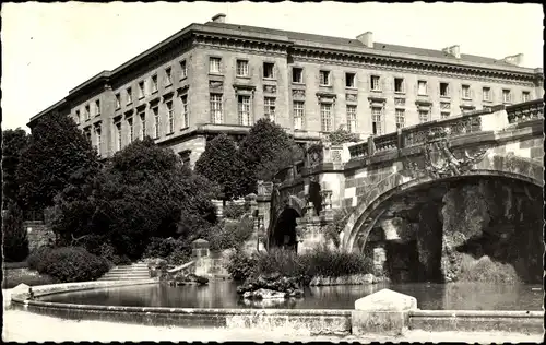 Ak Metz Moselle, Les Fontaines de l’Esplanade, Justizpalast