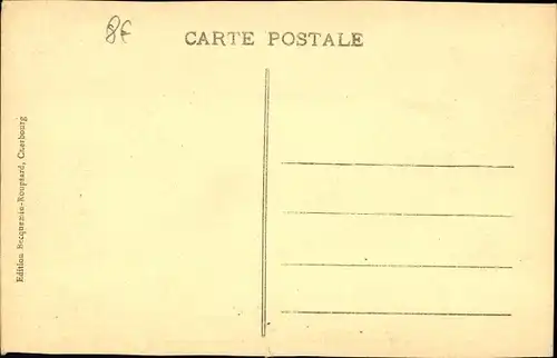 Ak Cherbourg Manche, Französisches U Boot, Pierre Chailley, PC