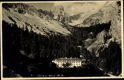 Ak Halltal in Tirol, Salzbergwerk