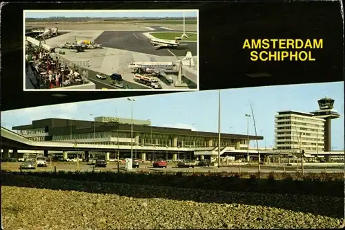 Ak Haarlemmermeer Nordholland Niederlande, Schiphol, Flughafen