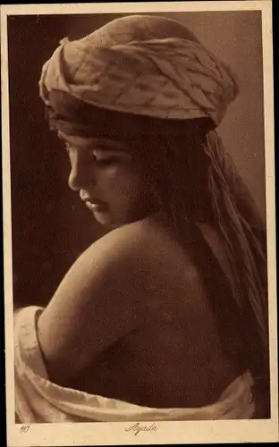 Ak Portrait einer Araberin, Maghreb