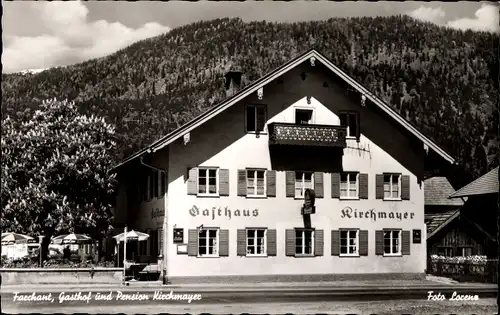 Ak Farchant Oberbayern, Gasthof Kirchmayer