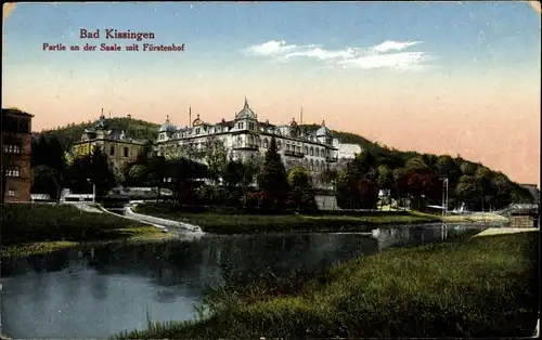 Ak Bad Kissingen Unterfranken Bayern, Saale, Fürstenhof