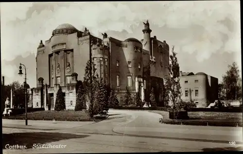 Ak Cottbus in der Niederlausitz, Stadttheater