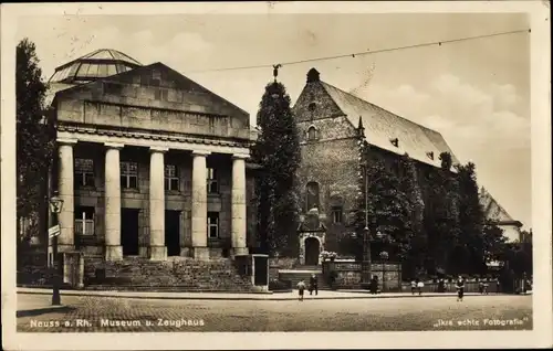 Ak Neuss am Rhein, Museum, Zeughaus