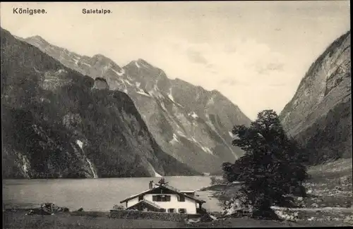 Ak Schönau am Königssee Oberbayern, Saletalpe, Salletalpe