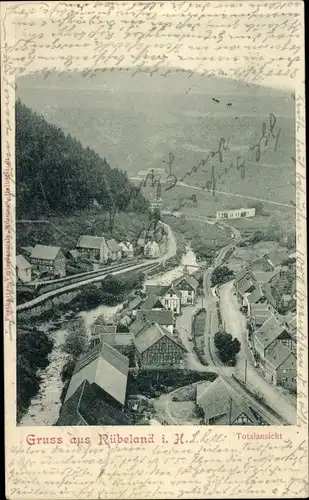 Ak Rübeland Oberharz am Brocken, Totalansicht
