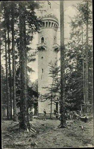 Ak Ilmenau in Thüringen, Kickelhahn, Turm, Fahne